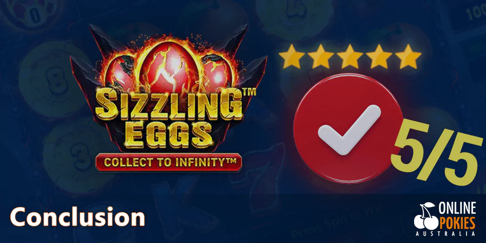 Sizzling Eggs game conclusions for Aussies