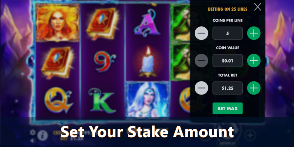 Set a stake at the Wild Spells pokie