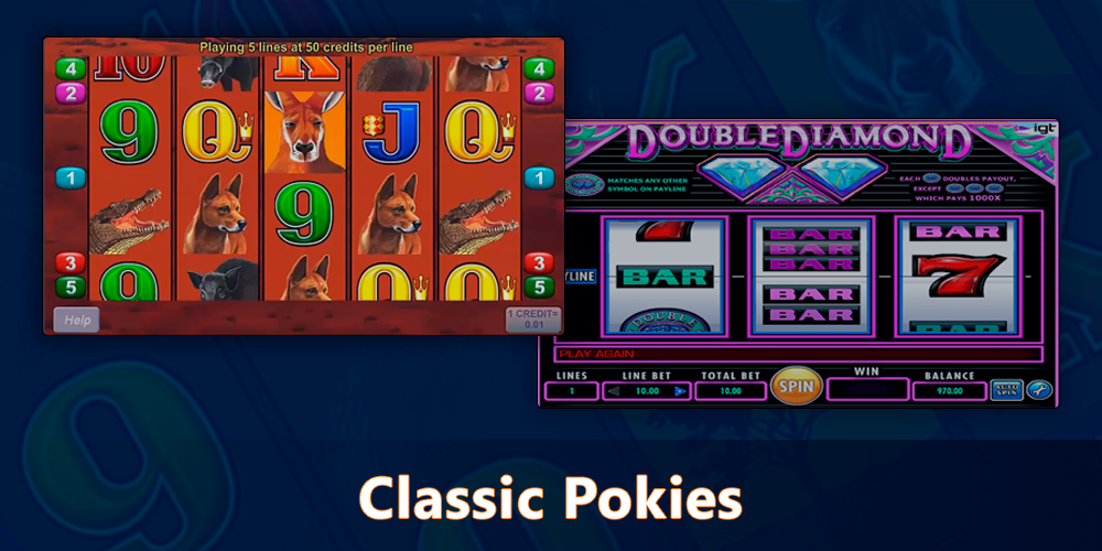 A classic type of online pokies