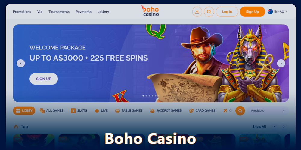 Boho Casino review for Australian players