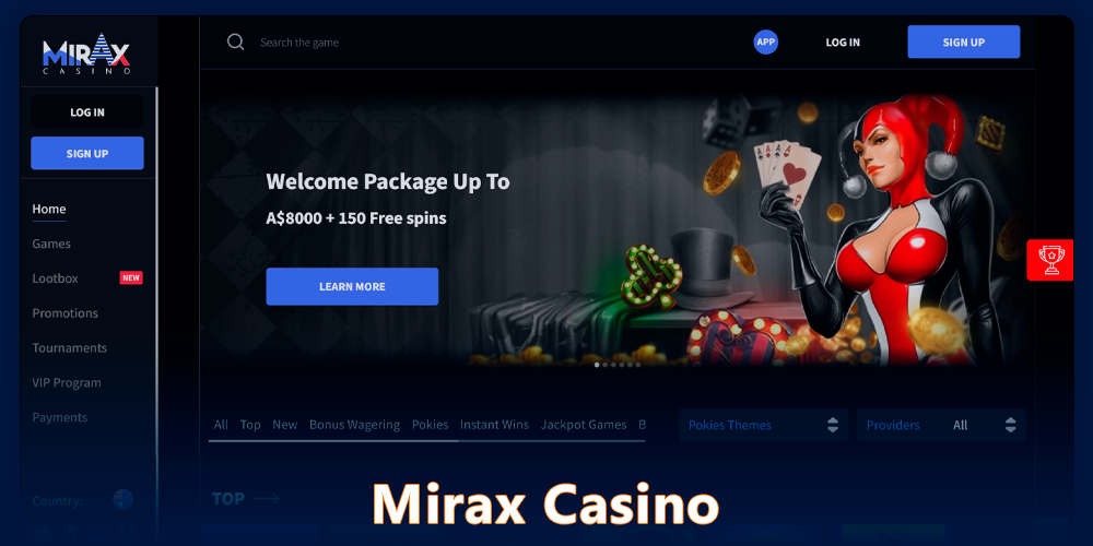 Mirax Casino review for Australian players